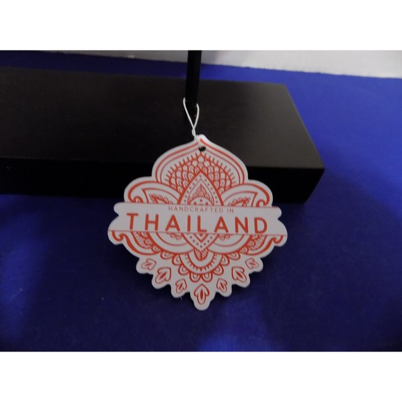 NEW Wood Carved Elephants Statue Sculptures Thai Zen Home Decor - Picture 5 of 5